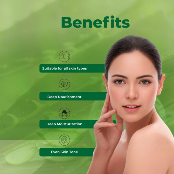 Lylack Aloevera Brightening Lotion - Image 3