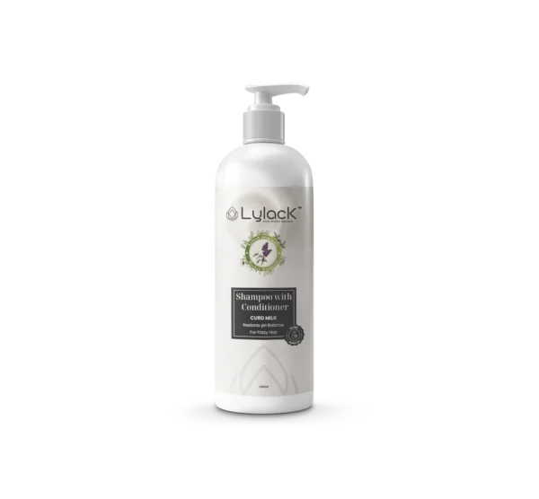 Lylack Curd Milk Shampoo for Frizzy Hair