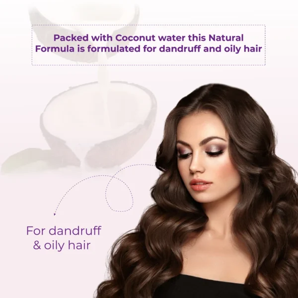 Lylack Coconut Water Shampoo with conditioner - Image 4