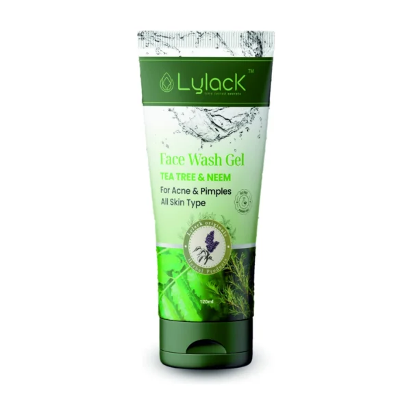 Lylack Face Wash Gel (TEA TREE, NEEM)
